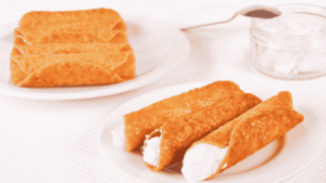 Tuiles salées garnies de mascarpone