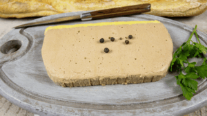 Mousse de canard enceinte