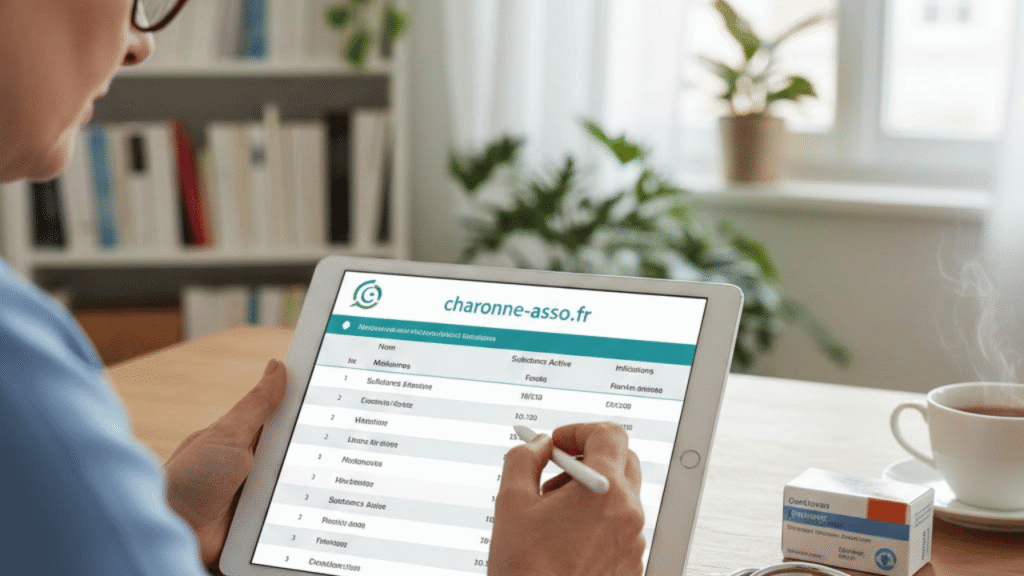 Liste des médicaments charonne-asso.fr 