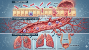 Klebsiella pneumoniae dans l’urine